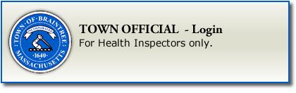 Town Official - Login