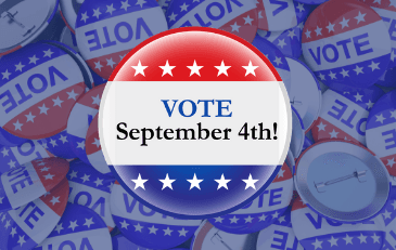 Remember to Vote september 4