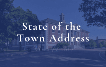State of the Town address. February 7, 2019
