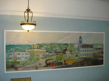 A View of the Landing at Weymouth and Braintree as it was Circa 1850