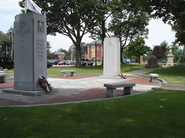 Town Hall Mall - Civil War Plaza