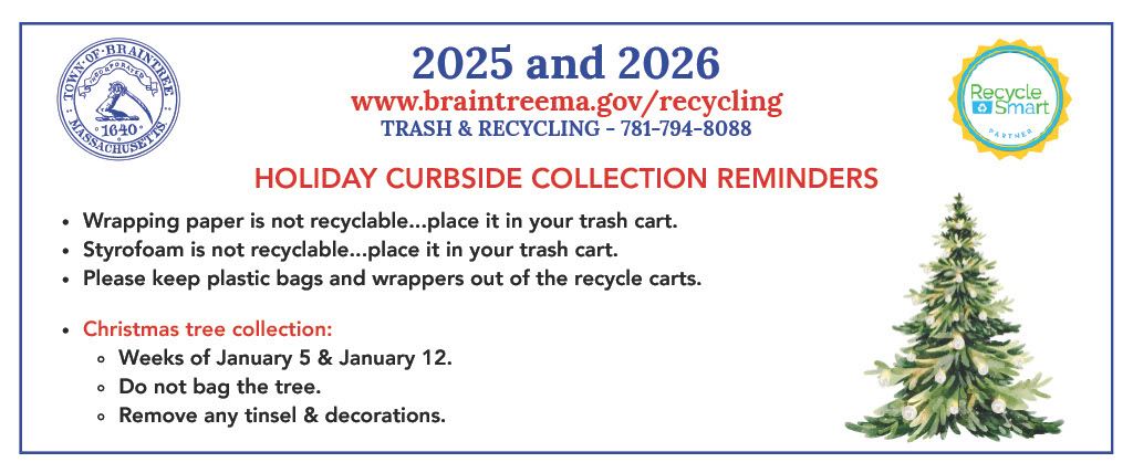 Holiday Curbside Collection Reminders