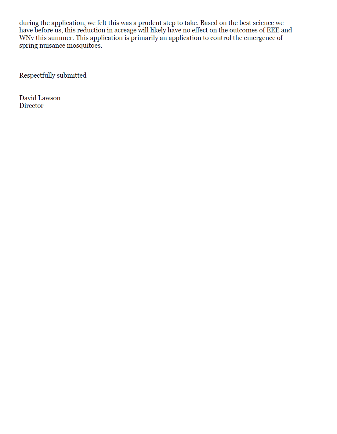 Norfolk County Mosquito Control 2