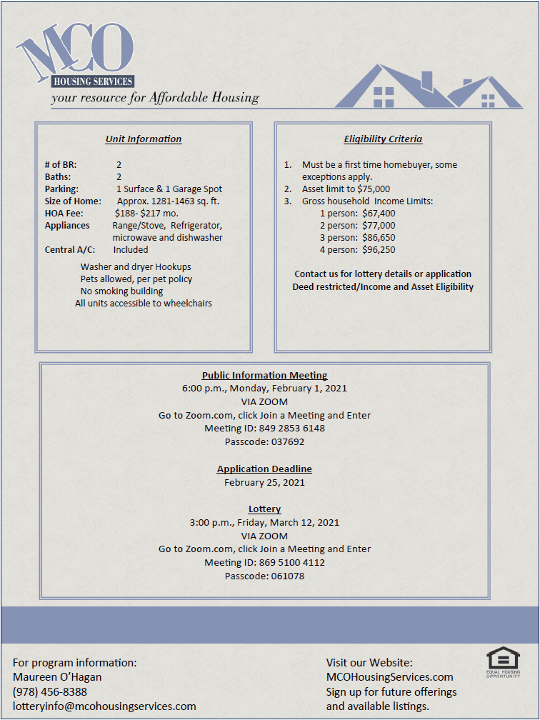 Affordable Housing Unit 2